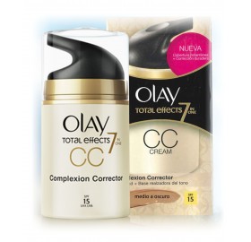Olay Total Effects Cc Cream Spf 15 Complexion Corrector Medio A Oscuro 50 Ml - Olay Total Effects Cc Cream Spf 15 Complexion Corrector Medio A Oscuro 50 Ml